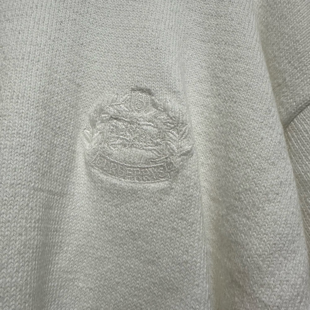 Vintage Burberry 100% Lambswool Crewneck Sweater - Picture 2 of 4